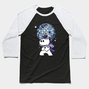 Disco Slasher (the Unicorn) Baseball T-Shirt